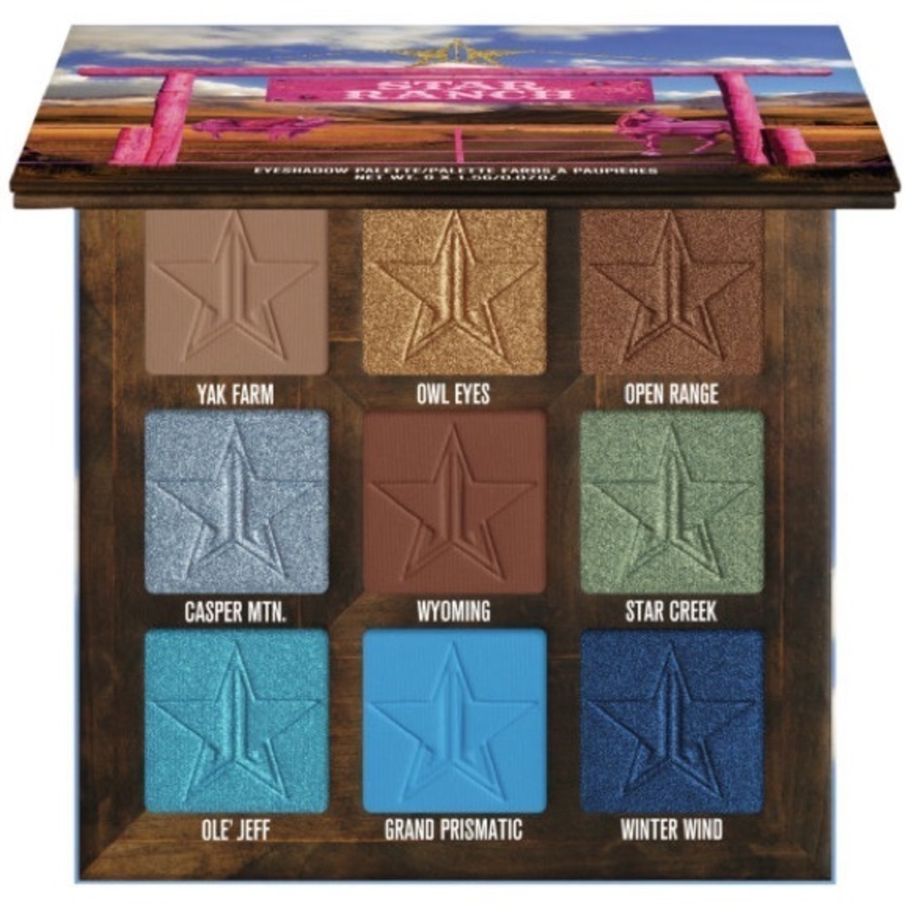 🤠- JEFFREE STAR COSMETICS Mini Star Ranch Palette